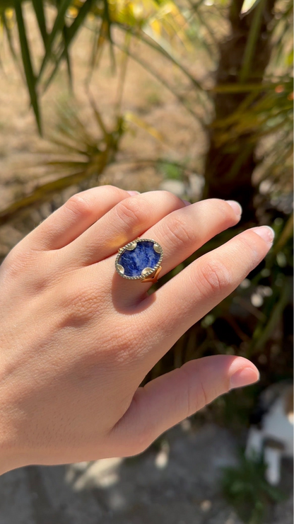 Solar - Ring - Sodalite Intense
