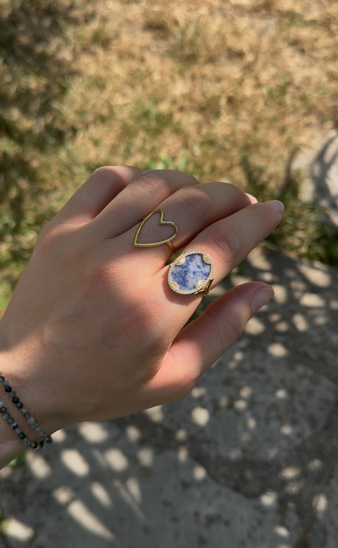 Solar - Ring - Sodalite