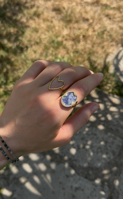 Solar - Ring - Sodalite