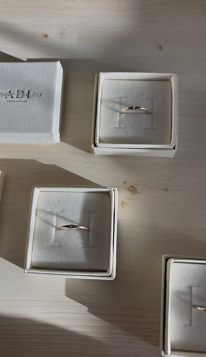 Initiale - Ring - Gold Filled 14K