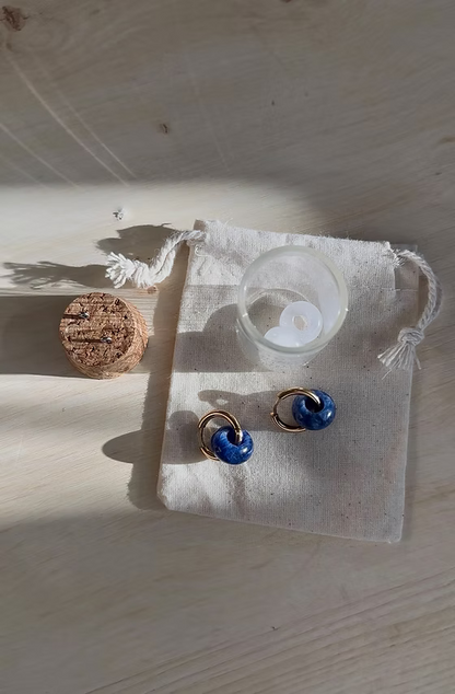 Coffret Lily Duo : une paire + 2 pierres interchangeables