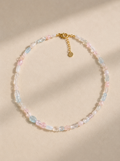Arya Morganite - Necklace
