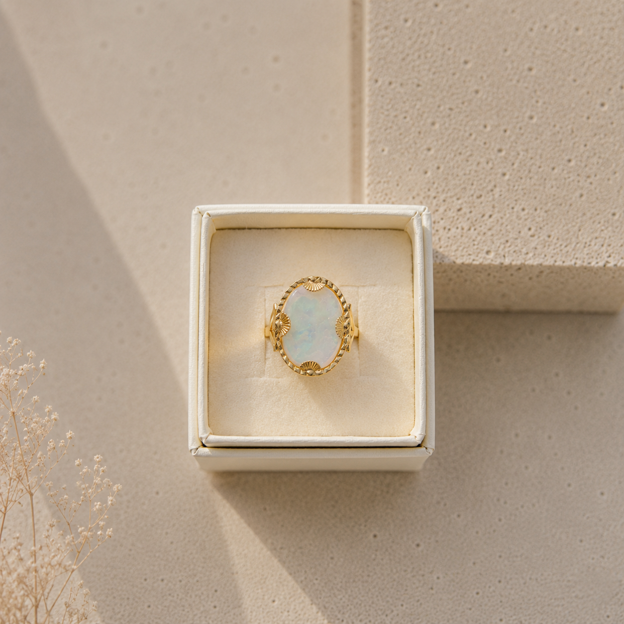 Solar - Ring - Nacre