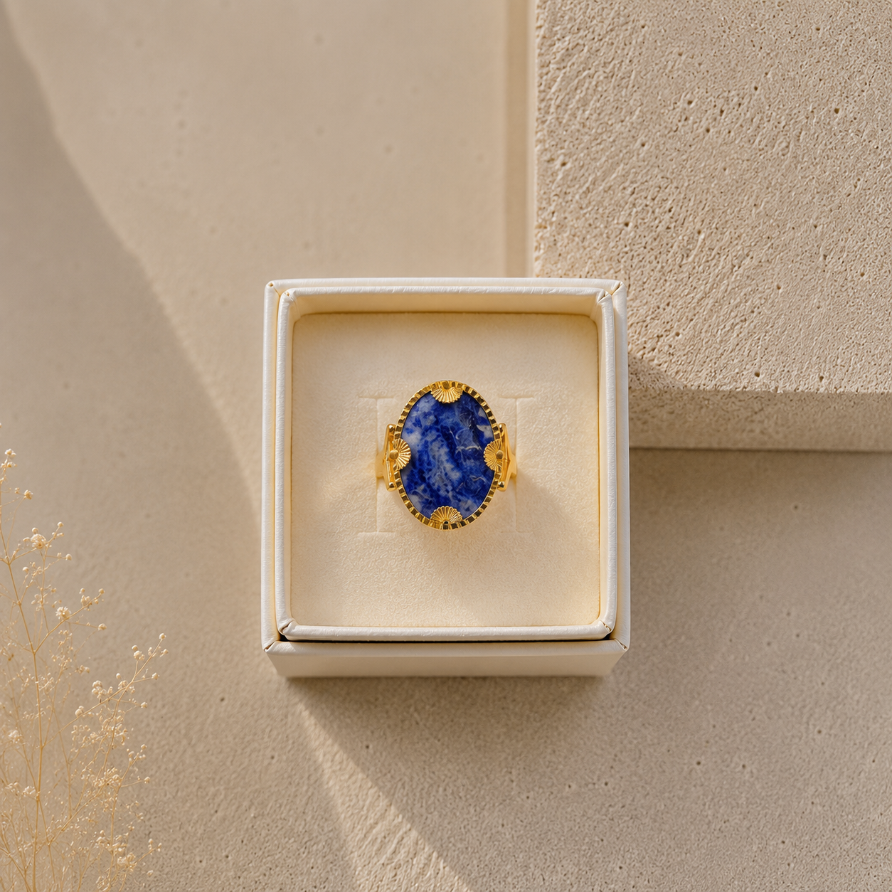 Solar - Ring - Sodalite Intense